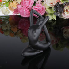 Skulptur Yoga Mädchen Figur