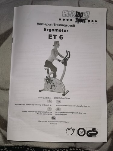Ergometer christopeit sport - ergometer,