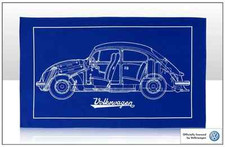 Geschirrtuch Motiv VW Käfer