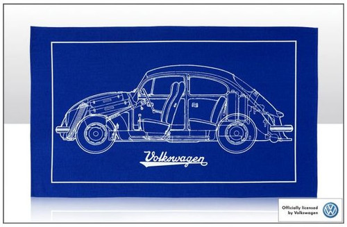 Geschirrtuch motiv käfer - vw,