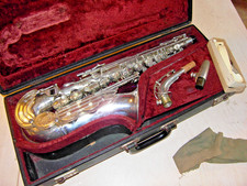 Saxophon alto Keilwerth Silber The New King 1959 Seriennummer 36009 überholt top