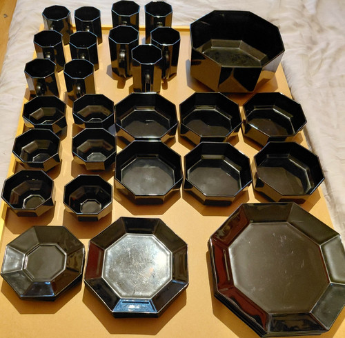 French arcoroc geschirrset - french,