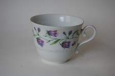 Kaffeetasse Girlande Glockenblume lila Schirnding