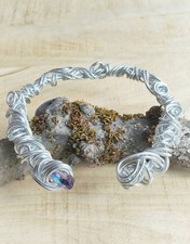 ?Halsreif silber, keltisch, Elbenschmuck Mittelalterschmuck, Halsreif Wikinger 