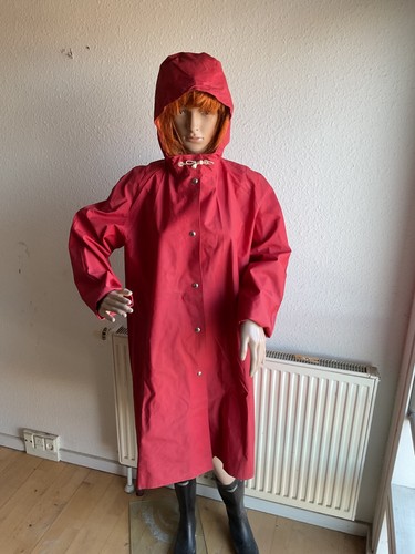Rot regenmantel pvc - rot,