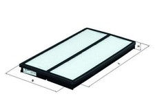 MAHLE Innenraumfilter LA 121 Pollenfilter passend für MERCEDES-BENZ UNIMOG