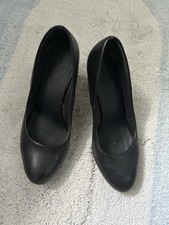 Pumps  Schwarz    Deichmann  Ariane Gr. 38    Glattleder