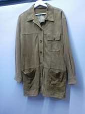 beige Wildleder Bluse Gr. XXL