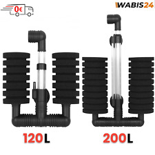 Aquarium Schwammfilter Innenfilter Luftheber Filtermedium – Klarwasser für Fisch