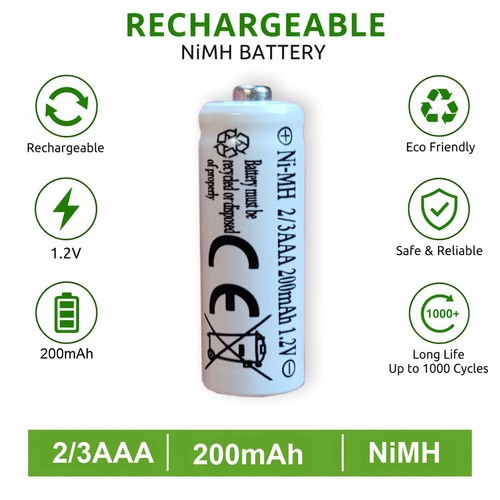 3aaa nimh 200 mah - 200,