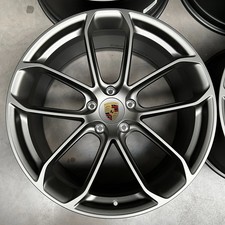 4X Felgen 22'' 5X130 TITANIUM CAYENNE PORSCHE 10X22 Und 11,5X22
