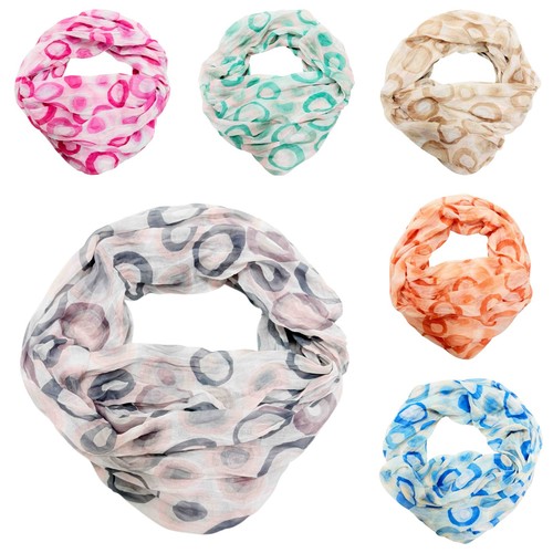 Dots kreis kringel loop schal - kreis,