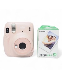 Fujifilm instax mini 11 Sofortbildkamera Rosa – geprüft & funktionsfähig – Retro