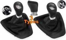 6 GANG Alcantara SCHALTKNAUF