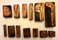 Konvolut Nr.26a Druckklischee