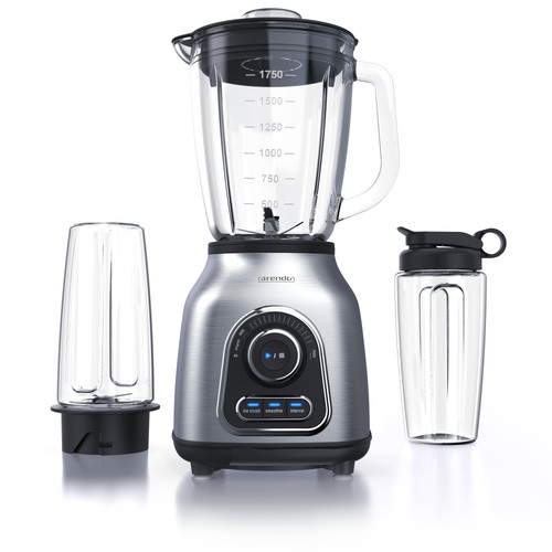 Arendo edelstahl standmixer - arendo, edelstahl-standmixer