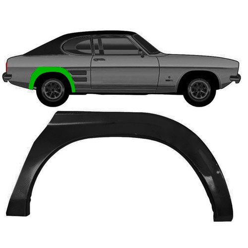 Radlauf blech für ford capri - für,