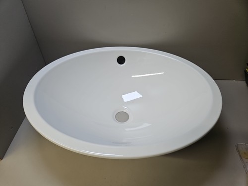 Einbau oval emaille - oval,