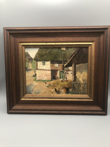 Gemälde auf holz - holz, mit