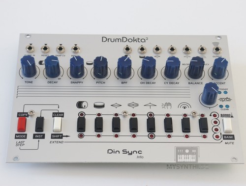 Dinsync drumdokta eurorack - -,