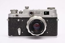 FED 3 KOPIE LEICA RUSSISCH GUTER ZUSTAND mit INDUSTAR-26M 2,8/52mm OBJEKTIV