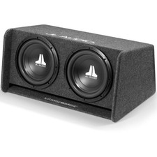 JL Audio CP212-W0v3 12" 30cm Dual 12W0v3 BassWedge portierter Subwoofer 600w RMS