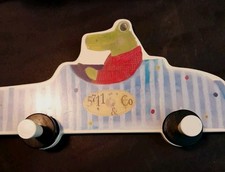 Kindergarderobe Holz 2 Haken 