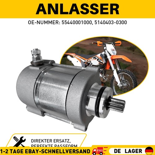 Anlasser motor für - ktm, 250