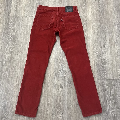 Levi 511 cordhose - levi’s, rot