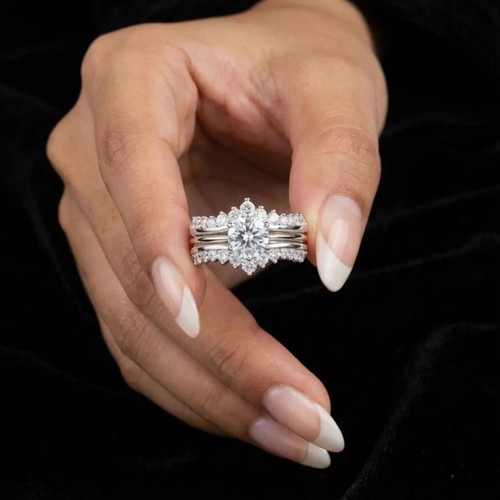 67ct rundschliff moissanit - 2,67ct.,