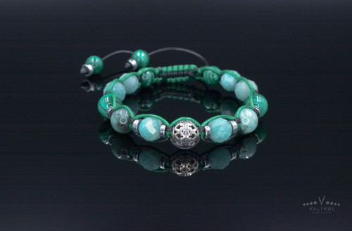 Edelstein herren armband 925 - edelstein,