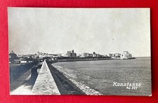 Foto AK CONSTANTA in Rumänien 1. WK um 1917 Partie an der Mole   ( 158576