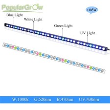108W dimmbares blaues weißes