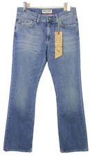 Tommy Hilfiger Denim Neo Flare Retro Stretch Jeans Damen W30/L32 Whiskers Zip