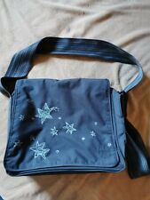 Wickeltasche Umhängetasche Baby Bag Lässig Grau mit Sternen Sehr Praktisch 