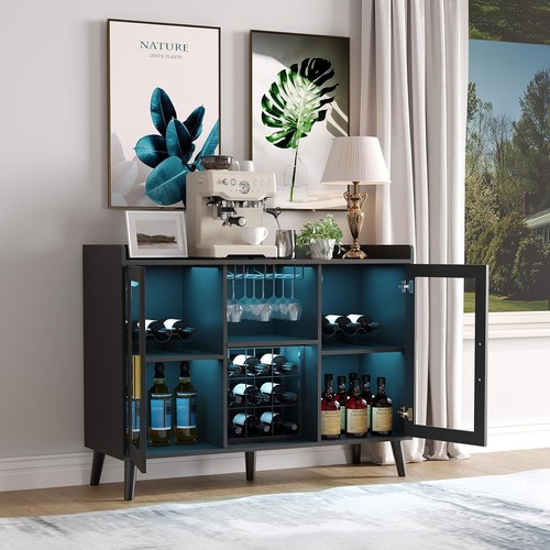 Weinbarschrank mit rgb - weinbarschrank,