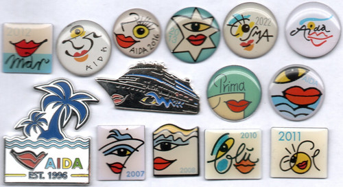 Pin konvolut 14 aida - 14,