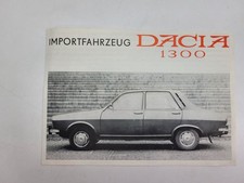 Heft Importfahrzeug Dacia 1300