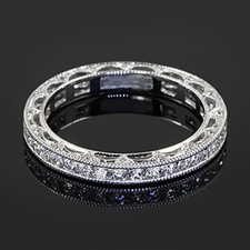 14 Karat Weißgold Hochzeit