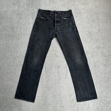 DIESEL Herren Vintage Jeans Hose W31 L30 Regular Straight Wash 8806 Schwarz