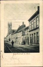 Ak Sluis Zeeland Niederlande, Kapellestraat - 10698282