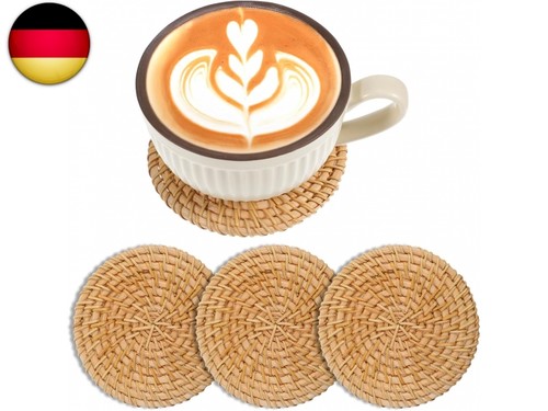 Rattan untersetzer für den - für,