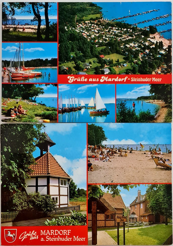 Postkarten lot mardorf - lot,