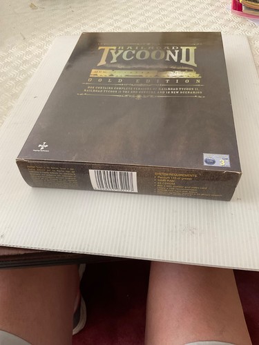 Railroad tycoon cd rom - tycoon, ii