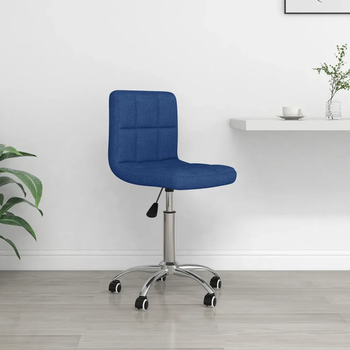 Bürostuhl stoff blau drehbar - bürostuhl,
