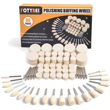 Wollfilz Polierscheiben Set 80