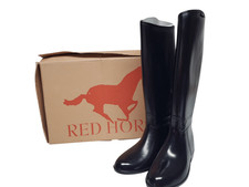 Reitstiefel Kinder Gr. 35 Red Horse schwarz Gummistiefel – NEU