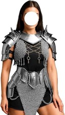 Mittelalter Kriegerin Rüstung