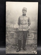 AK Ansichtskarte Postkarte Feldpost Soldat Feldspange Sterne am Kragen
