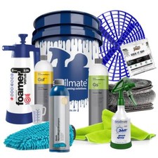 Auto Wasch Pflege Set Einsatz